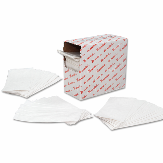 SACCHETTO BRIOCHE IN CARTA KRAFT BIANCA - VARIE DIMENSIONI
