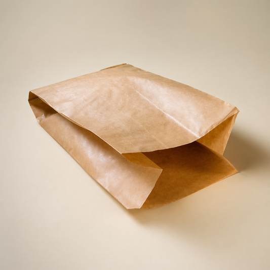 SACCHETTO PER ASPORTO PANE CM 40x80 IN CARTA DI PURA CELLULOSA AVANA MONOLUCIDA - SCATOLA 20 kg