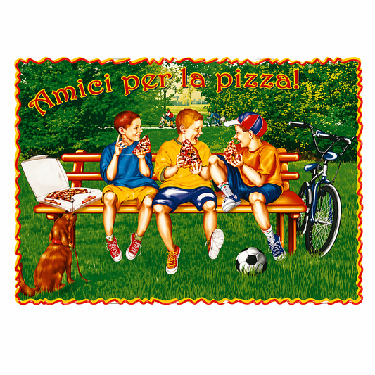 SCATOLA PIZZA TAKE AWAY IMMAGINE PARCO VARIE DIMENSIONI