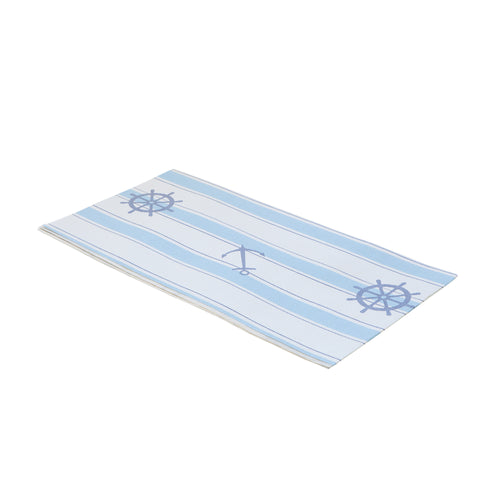 6 confezioni da 25 tovaglie piegate imp 100x100 goffrate  - Varie grafiche e colori