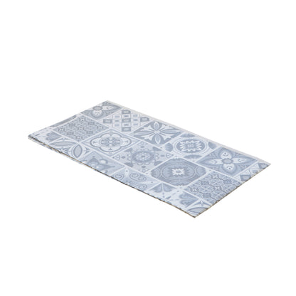 6 confezioni da 25 tovaglie piegate imp 100x100 goffrate  - Varie grafiche e colori