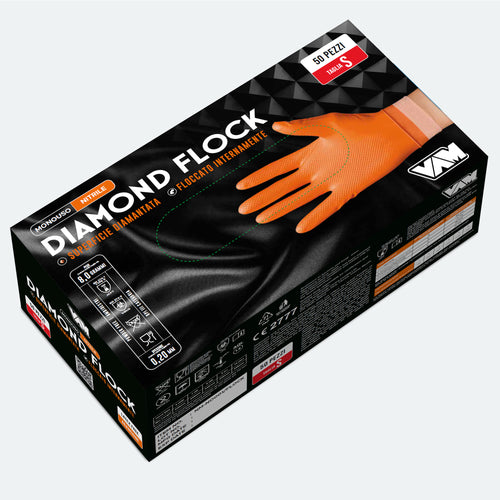 VAM DIAMOND FLOCK ORANGE 8,0 gr - Cartone da 10 scatole da 50 pz