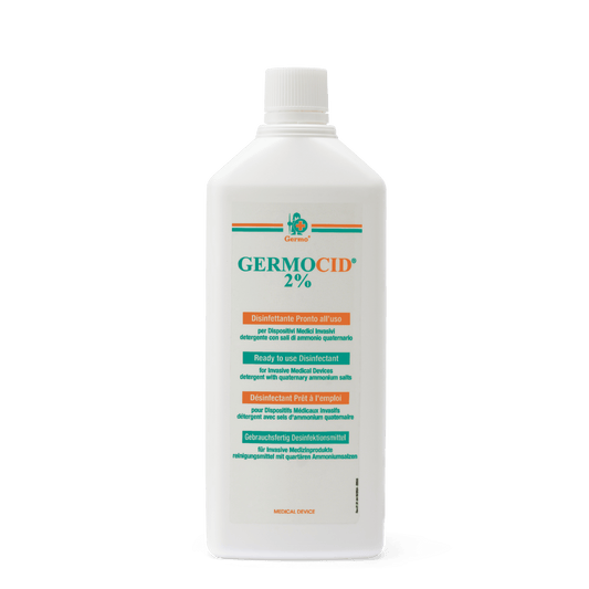 GERMOCID 2% - Disinfettante per dispositivi medici. 1000 ml