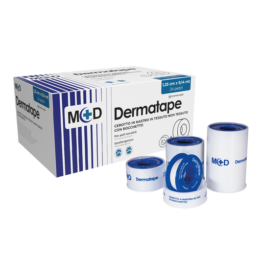 DERMATAPE TNT - Cerotto in nastro in fibre di tessuto non tessuto -Vari formati