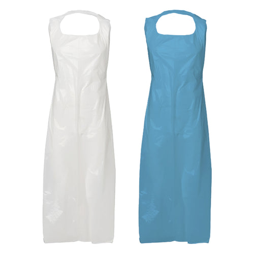 GREMBIULE  MONOUSO IN LDPE 60 µm - CONF. DA 50 PZ