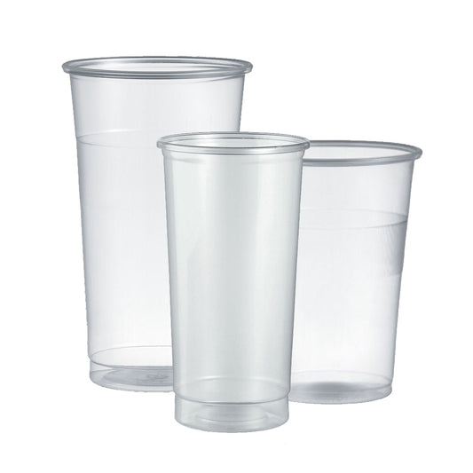 BICCHIERI TRASPARENTI IN PP "PIUTTOSTO"