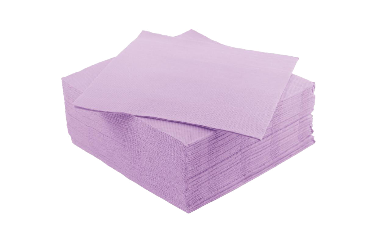30 confezioni da 40 tovaglioli punta a punta 38x38 - Vari colori