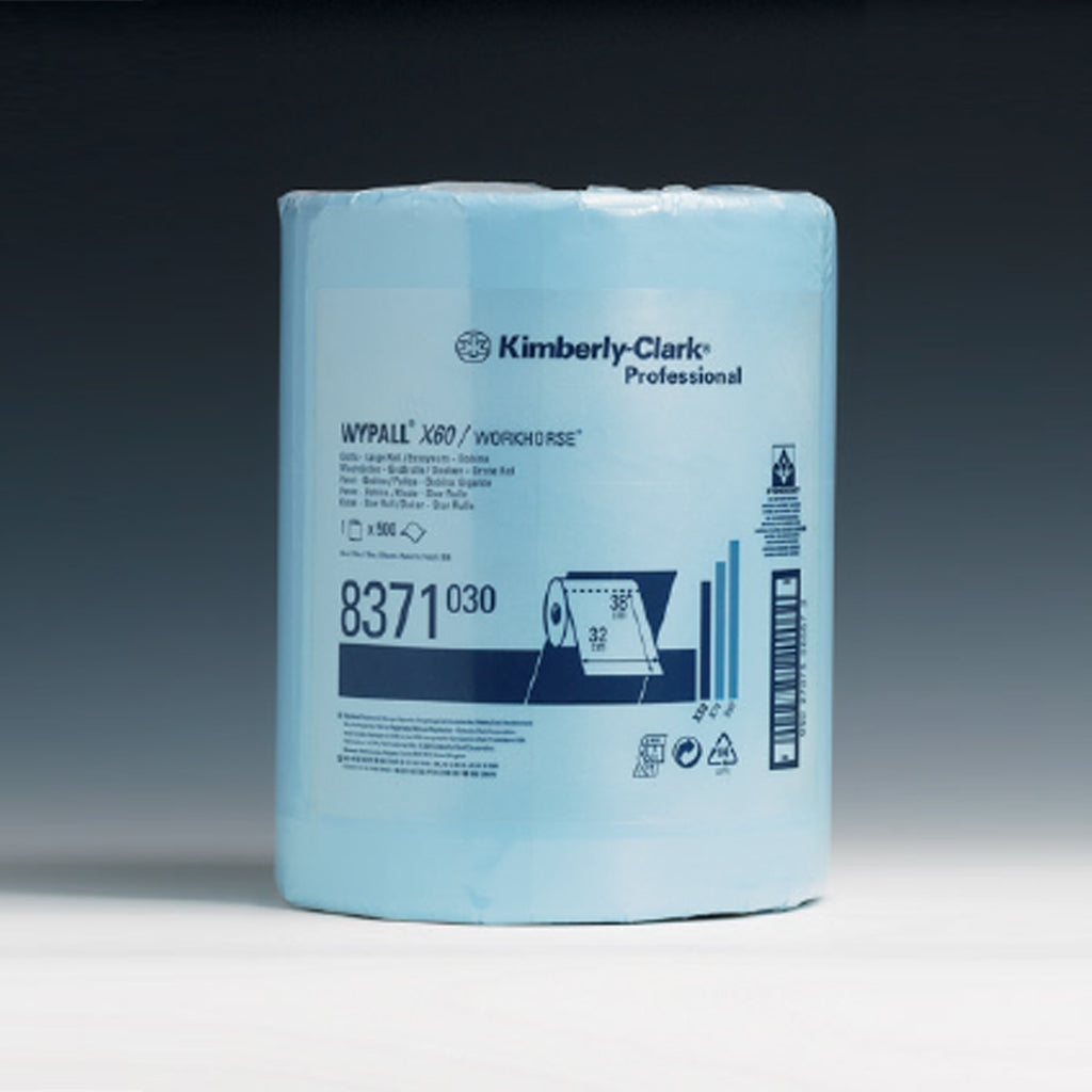 WYPALL X60 PANNI BOBINA AZZURRA 8371 1VELO 500 STRAPPI