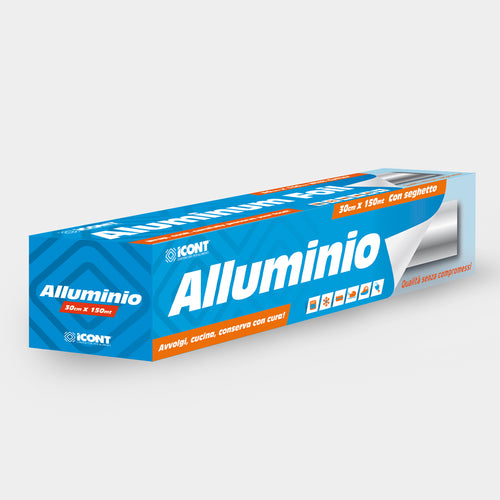 ICONT - ROLL ALLUMINIO MM.120 (H) MT.150