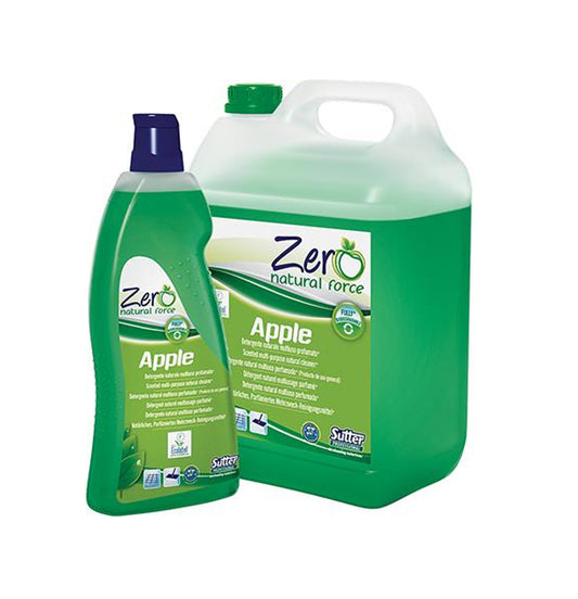 SUTTER - APPLE ECOLABEL - Detergente multiuso universale per la pulizia quotidiana delle superfici dure - Formati lt 5 e lt 1