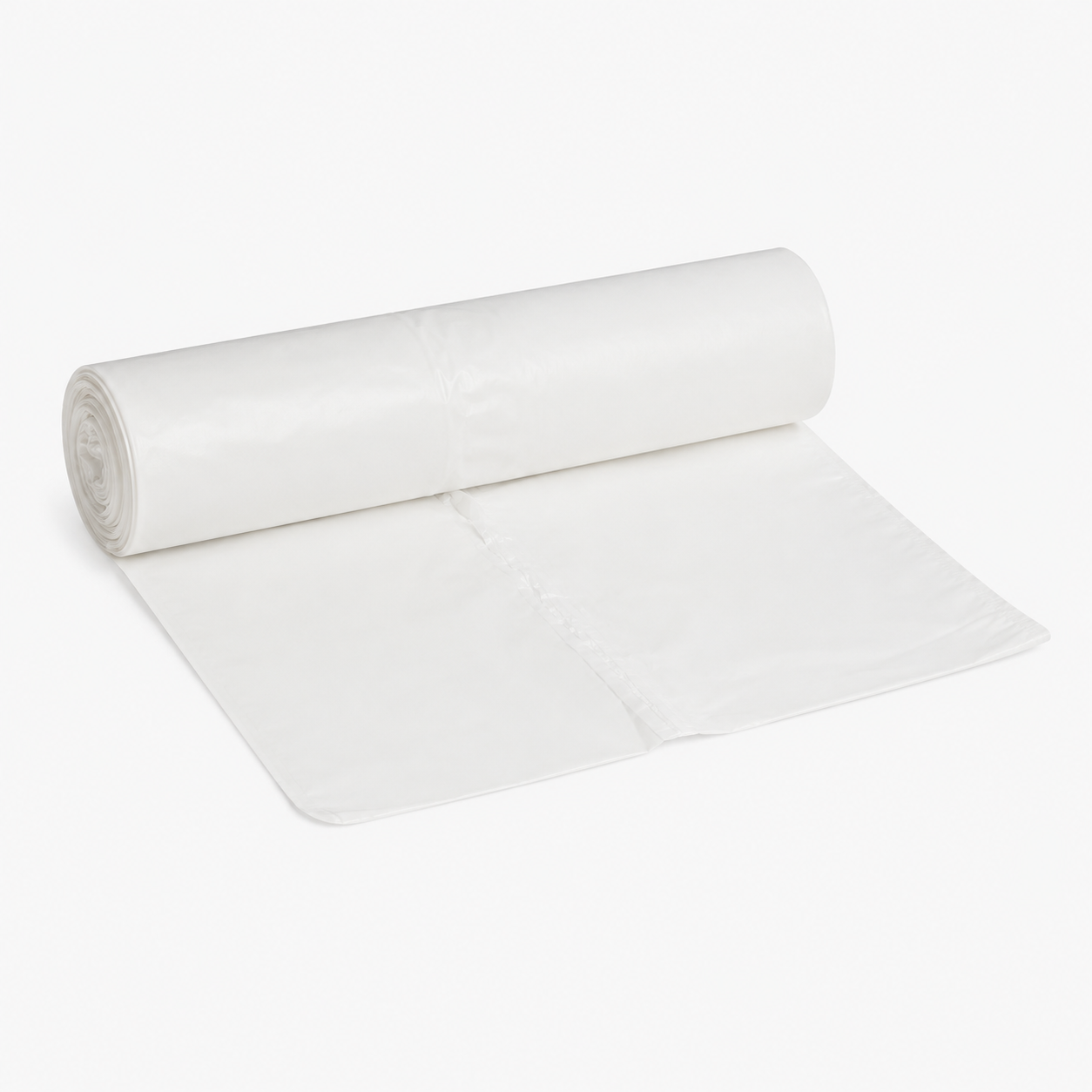 SACCHI COMPOSTABILI BIANCHI PER RIFIUTI ORGANICI 120x90 cm - ROTOLO DA 10 PEZZI
