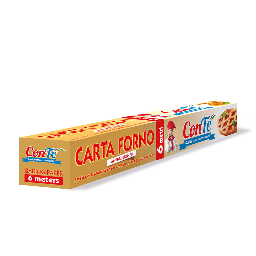 ICONT - ROLL CARTA FORNO IN ASTUCCIO MT.6