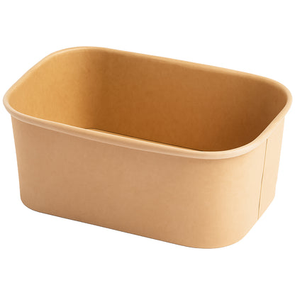 PAPERLYNEN - CONTENITORE CARTONCINO AVANA CON COPERCHIO