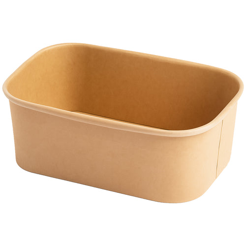PAPERLYNEN - CONTENITORE CARTONCINO AVANA CON COPERCHIO