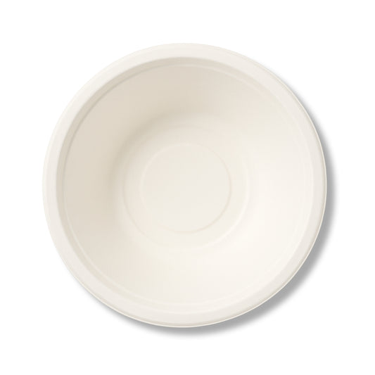 PIATTO FONDO IN POLPA DI CELLULOSA CC. 680 DIAM. 18,9 CF.50 PZ.