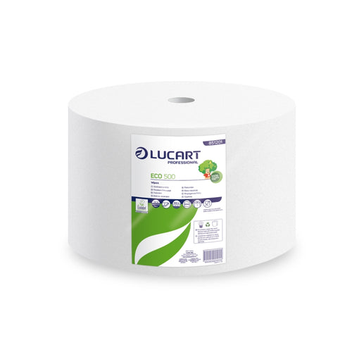 LUCART - BOBINA ECO 500 BIANCA ECOLABEL 2V 2000 STRAPPI MT.530