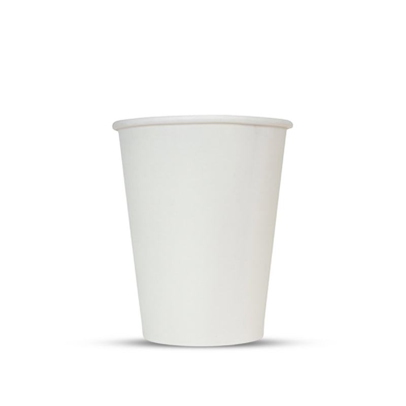 BICCHIERI BIANCHI LAMINATI IN PLA
