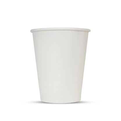 BICCHIERI BIANCHI LAMINATI IN PLA