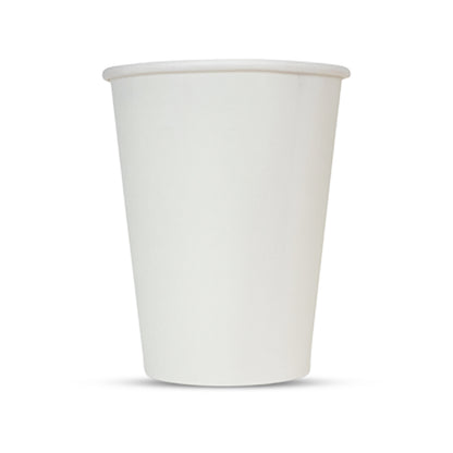 BICCHIERI BIANCHI LAMINATI IN PLA