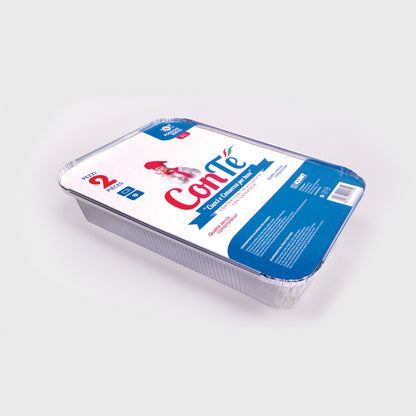 CONTENITORI IN ALLUMINIO CON COPERCHIO - LINEA CASA