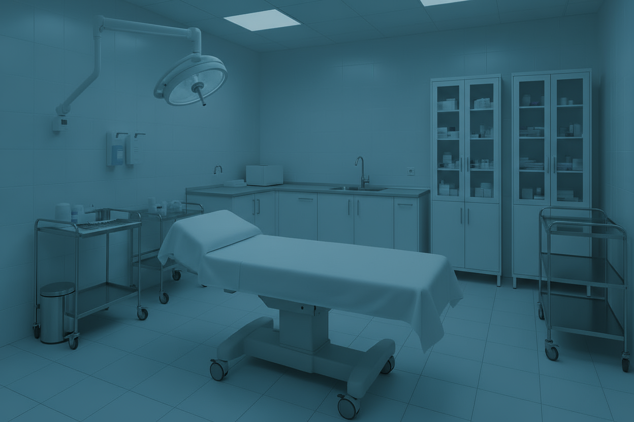 Studio medico chirurgico pulito e igenico