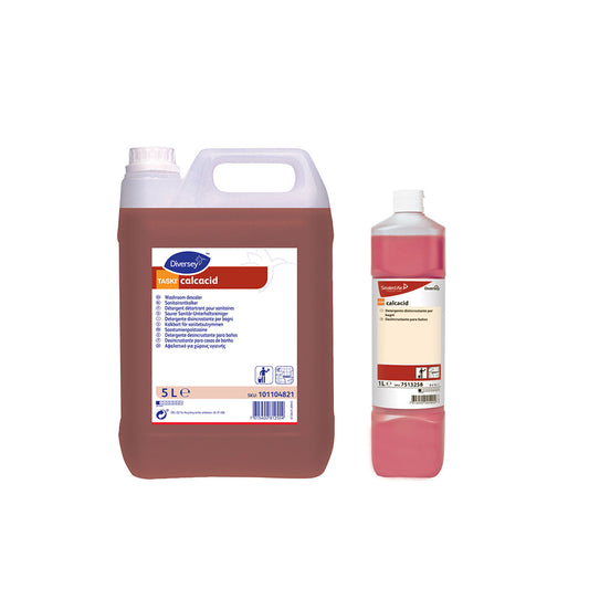 TASKI CALCACID  Disincrostante per il bagno - Formato lt 5 e 1 lt