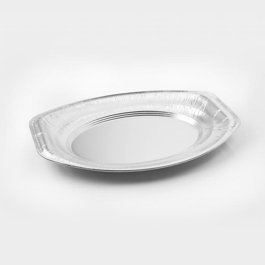 VASSOIO OVALE IN ALLUMINIO